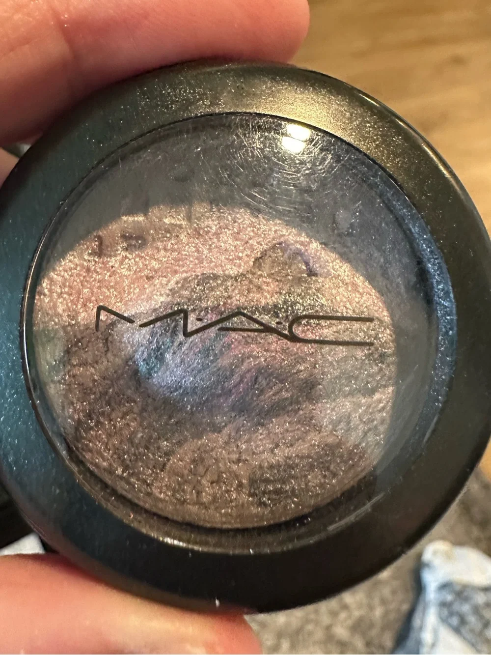 MAC Cosmetics Shimmering Baked Eyeshadow Discontinued Joy & Laughter
